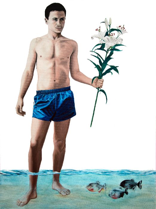 Antoine, oil on canvas by Nicolas Maureau